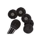 HMPC10B Disposable Hand Mic Covers - Black (x10)